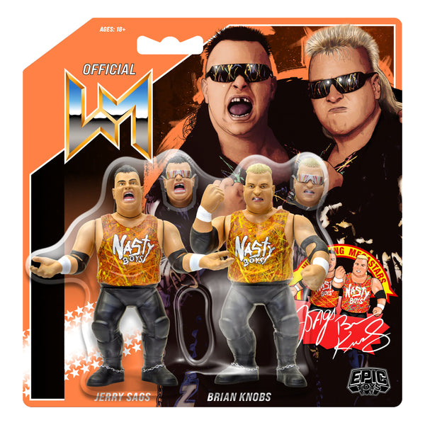 Wrestling Megastars - The Nasty Boys (Orange Attire)