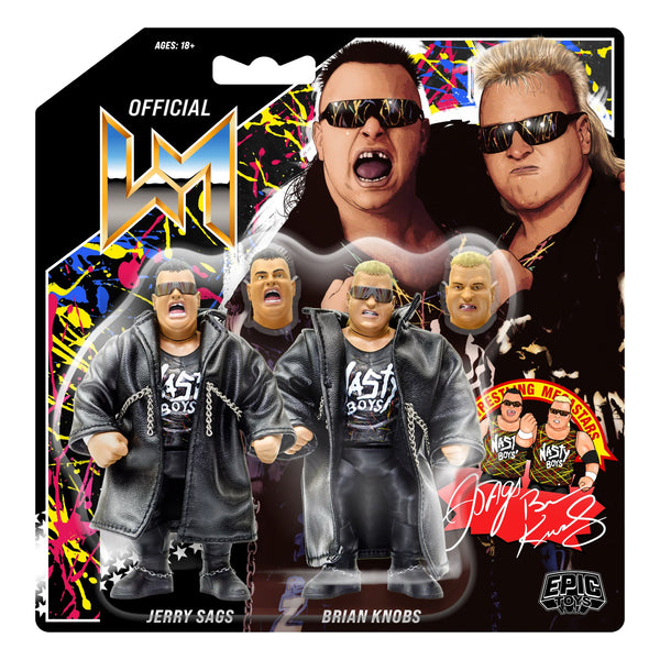 Wretling Megastars - The Nasty Boys (Black Attire)
