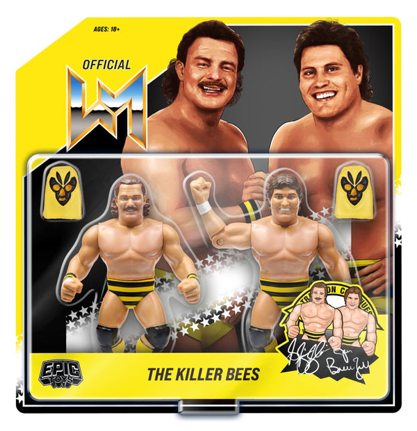 Wrestling Megastars 2-Pack -The Killer Bees