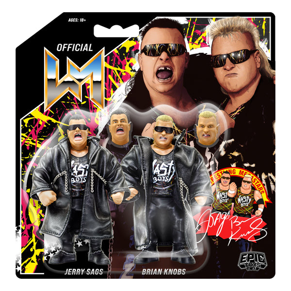 Wrestling Megastars - The Nasty Boys (Black Attire)