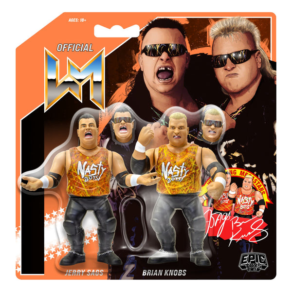 Wrestling Megastars - The Nasty Boys (Orange Attire)